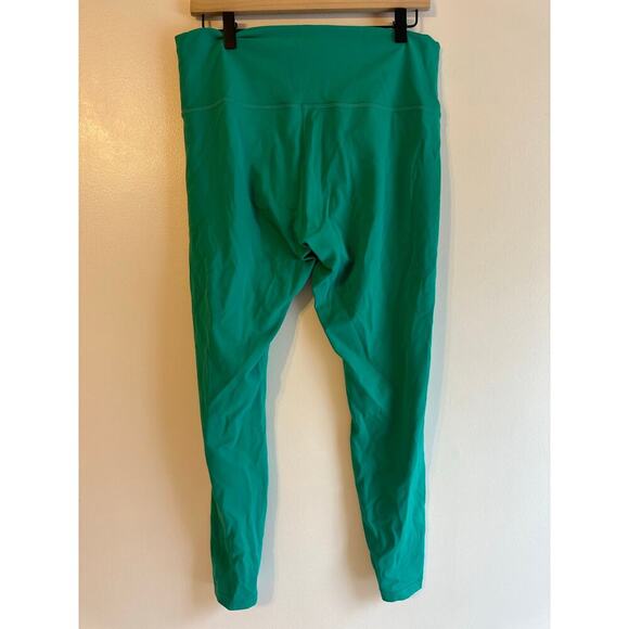 Lululemon Wunder Train Everlux High Rise Stretch Maldives Green 28” Size 14 - Picture 3 of 7
